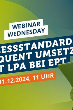 Webinar Wednesday – Software für Layered Process Audits